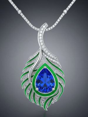 1 (32) Valenys Rayne – The Timeless Aura Necklace