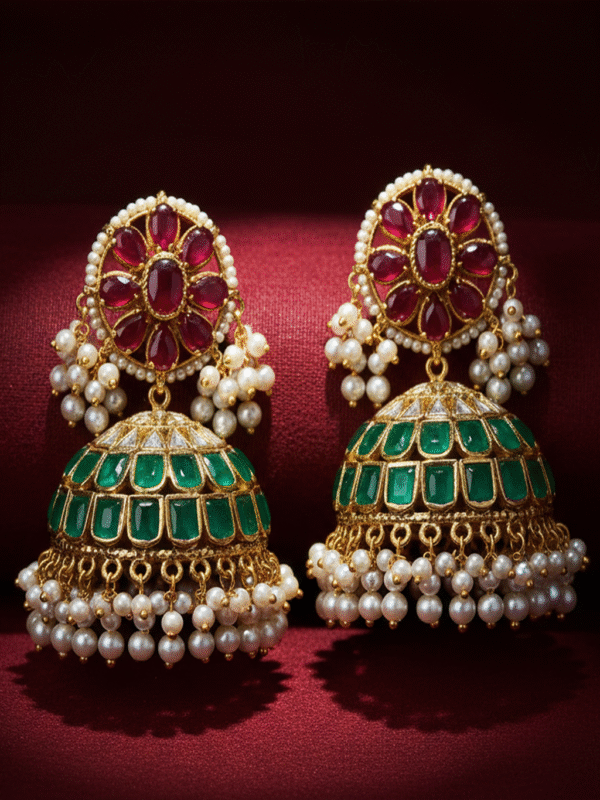 Lunara Veil – The Moonlit Elegance Earrings