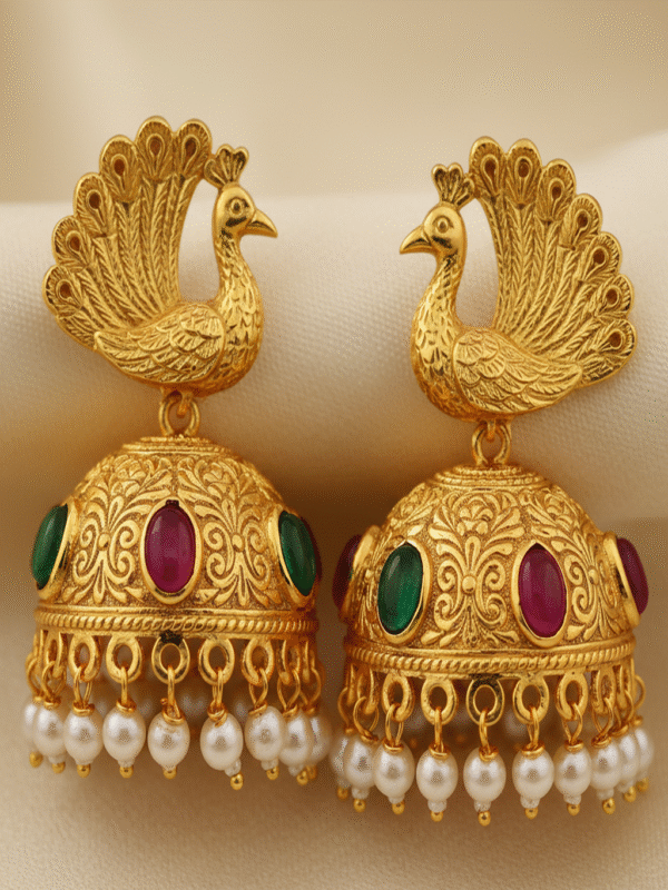 Aurivelle Pearl – The Dew Glow Earrings