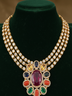 1 (38) Solynne Grace – The Morning Halo Necklace