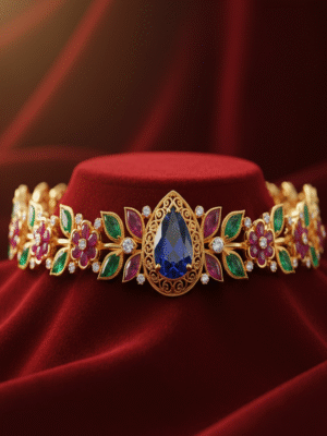 1 (4) Norelle Veyra – The Elite Mirage Party Wear Jewellery Set