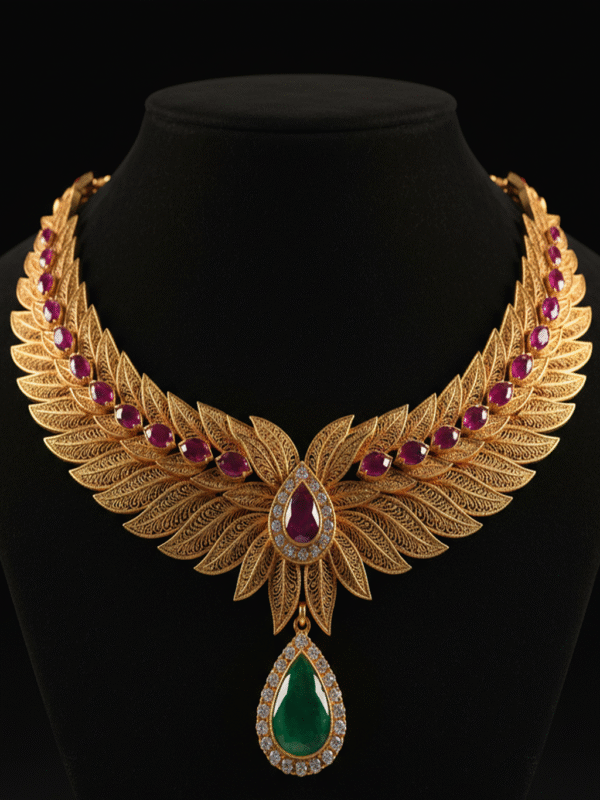 Ivarine Lustre – The Golden Halo Necklace
