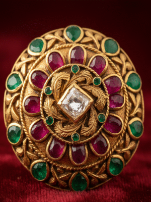 1 (40) Royal Mirage Ring – Bold Sophistication