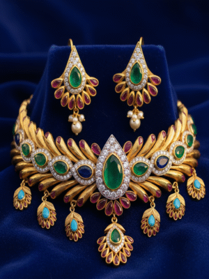 1 (45) Serenza D’or – The Gala Bloom Party Jewellery Set