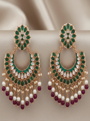 1 (46) Aurivelle Pearl – The Morning Glow Earrings