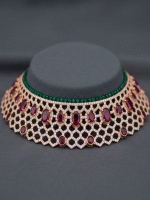 1 (48) Elarisse Dusk – The Midnight Bloom Necklace