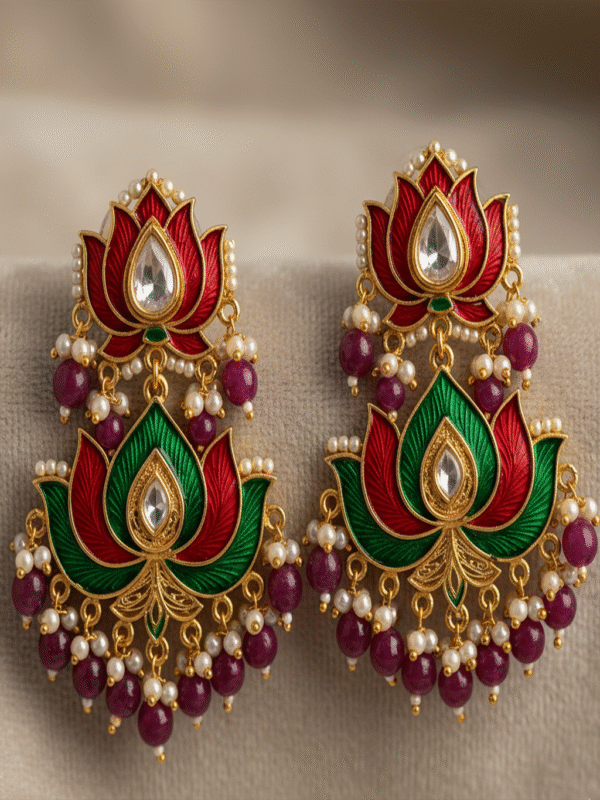 Seraphina Glow – The Ember Radiance Earrings