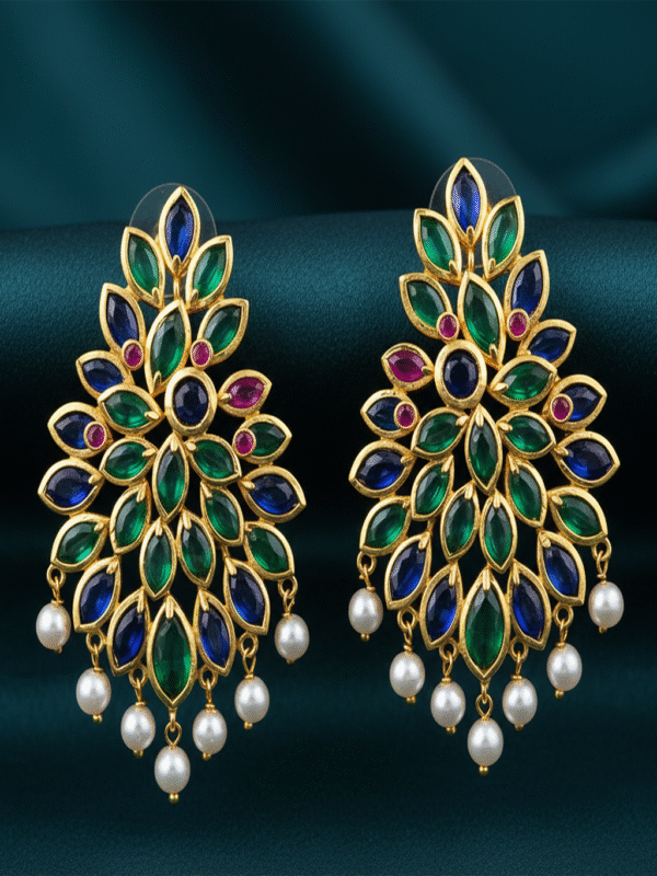 Rosalune Charm – The Velvet Horizon Earrings