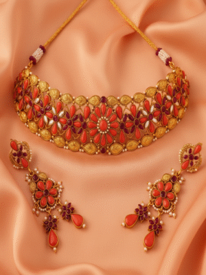 1 (50) Celestina Glow – The Regal Radiance Party Jewellery Set