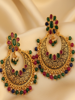 1 (52) Aurielle Frost – The Winter Spark Earrings