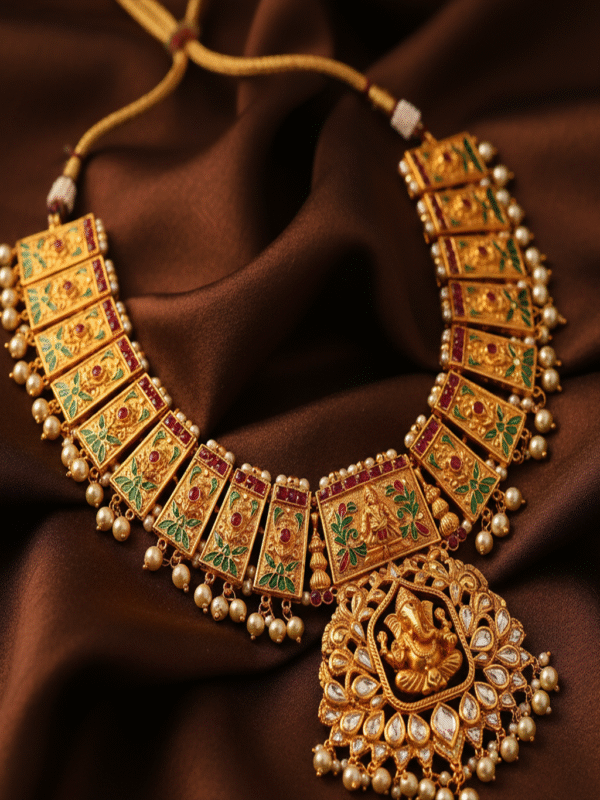 Lyraelle Charm – The Celestial Bloom Necklace