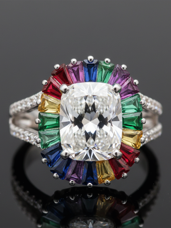 Twilight Mirage Ring – Bold Elegance