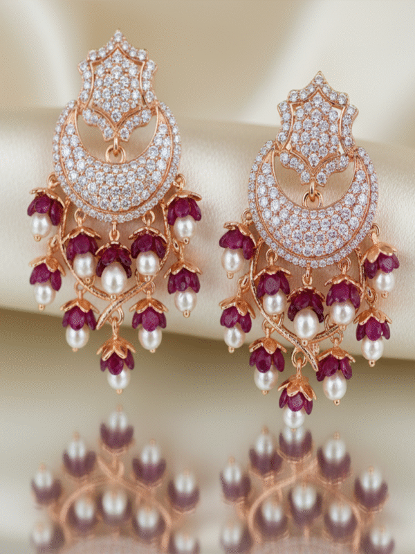 Lunavera Shine – The Moonlit Whisper Earrings