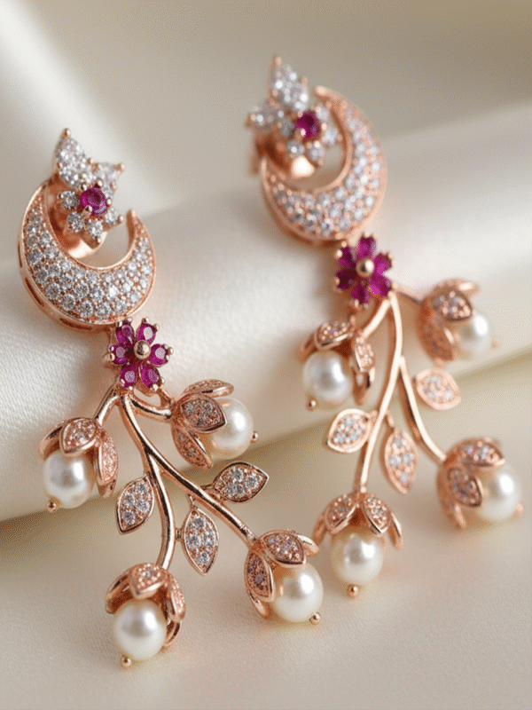 Solara Bloom – The Radiant Horizon Earrings