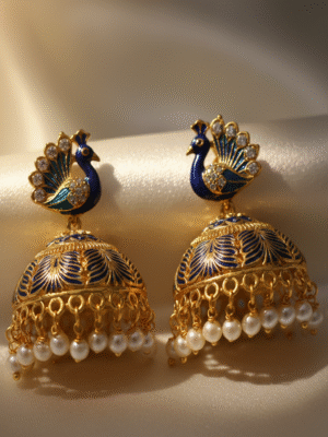 1 (62) Aurielle Frost – The Winter Whisper Earrings
