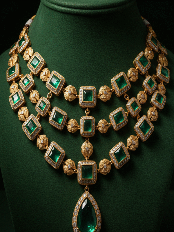 Seravine Lustre – The Diamond Mirage Necklace