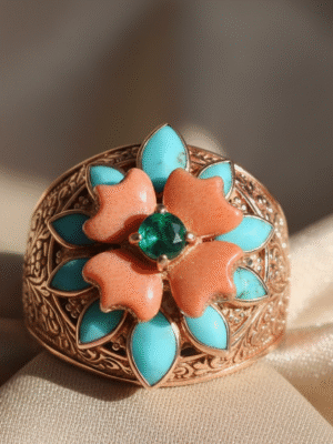 1 (67) Mystic Bloom Ring – Enchanted Charm