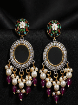 1 (68) Seraphina Glow – The Ember Radiance Earrings