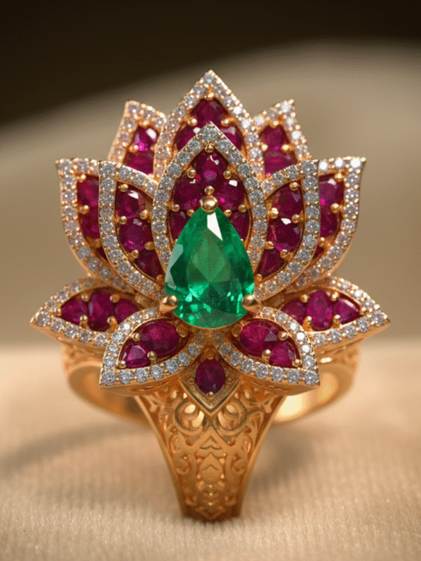 Regal Star Ring – Dazzling Statement