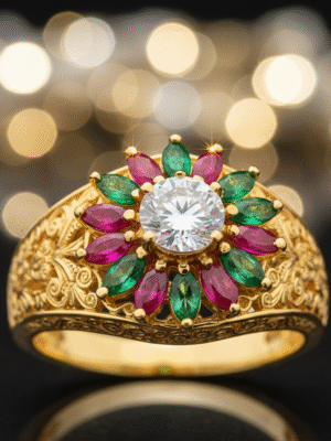 1 (7) Vionelle Grace – The Serene Crown of Purity Ring