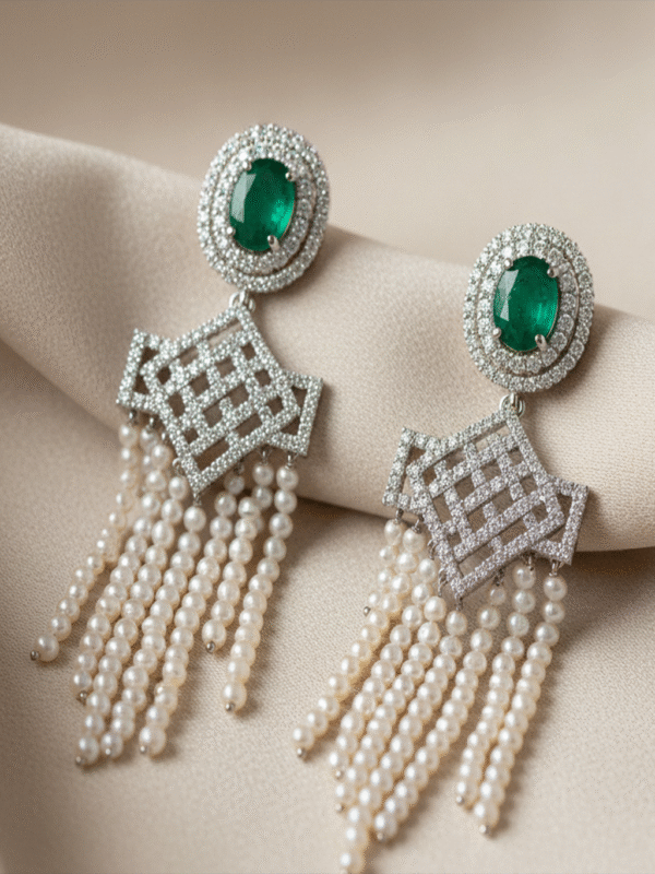 Aurelia Mist – The Whispered Horizon Earrings