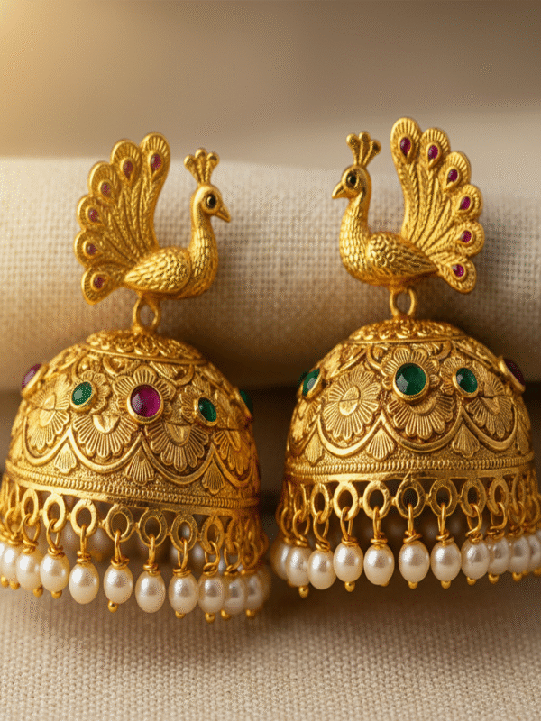 Lunara Glow – The Evening Radiance Earrings