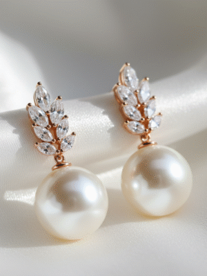 1 (79) Elvira Noir – The Shadow Bloom Earrings