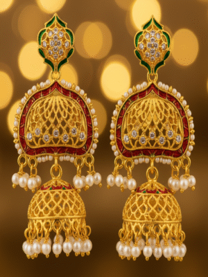 1 (81) Orlina Crest – The Gilded Whisper Earrings