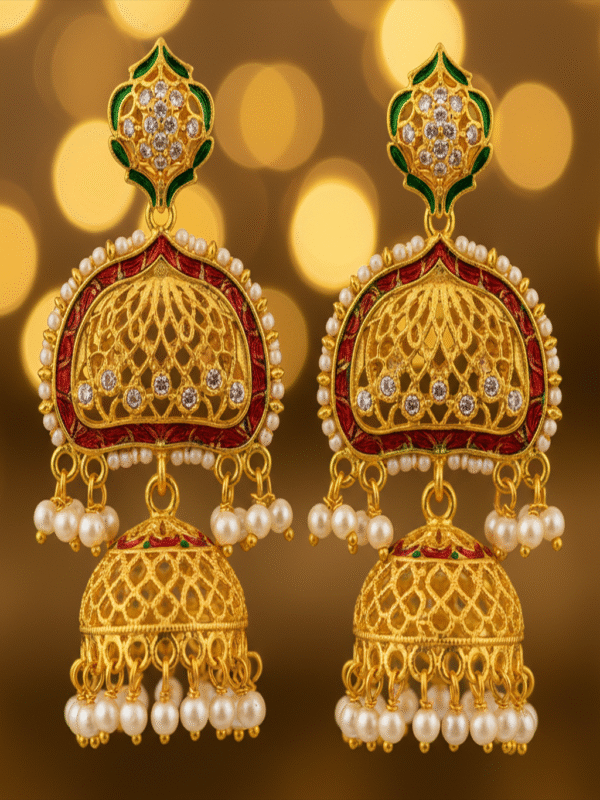 Orlina Crest – The Gilded Whisper Earrings
