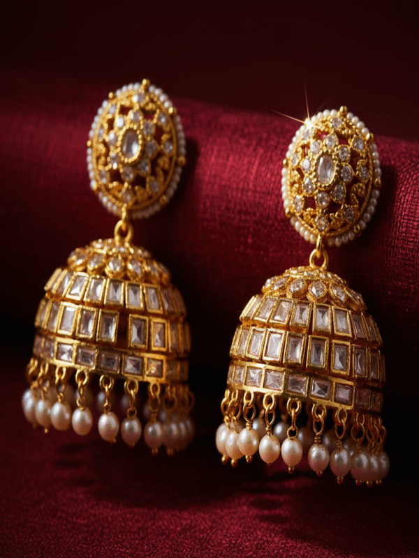 Verlina Moon – The Silver Aura Earrings