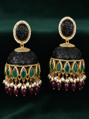 1 (85) Aurenne Velvet – The Golden Dusk Earrings
