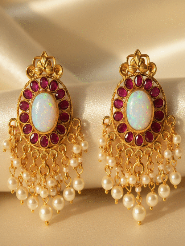 Elarisse Bloom – The Petal Whisper Earrings