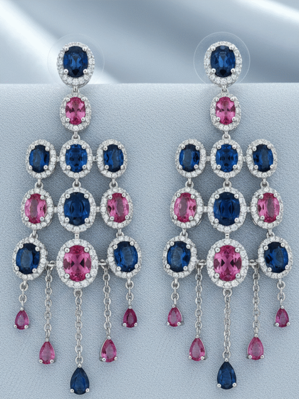 Aurielle Frost – The Winter Blossom Earrings