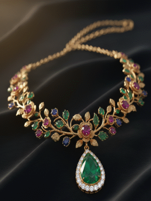 1 (89) Zerayne Crest – The Imperial Shimmer Necklace