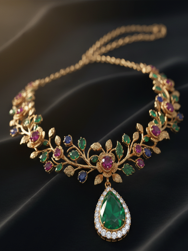 Zerayne Crest – The Imperial Shimmer Necklace