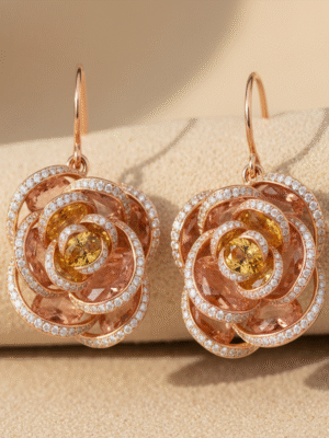 1 (9) Marvella Grace – The Eternal Bloom Earrings