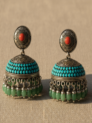 1 (91) Clarisse Amour – The Blushing Radiance Earrings