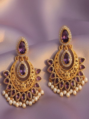 1 (92) Vionara Luxe – The Regal Mirage Earrings