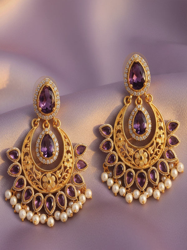 Vionara Luxe – The Regal Mirage Earrings