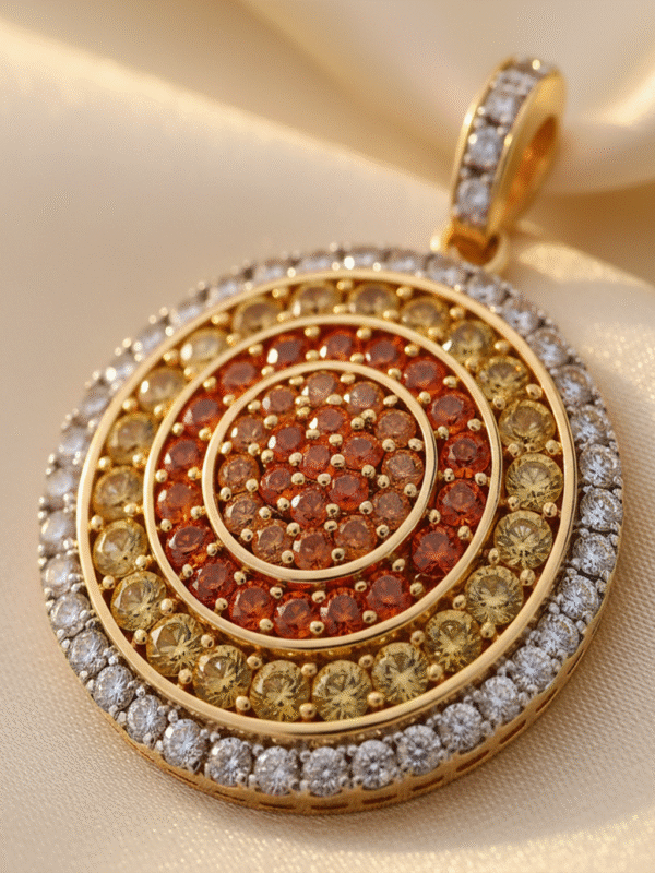 Lyssara Dawn – The Radiant Crown Necklace