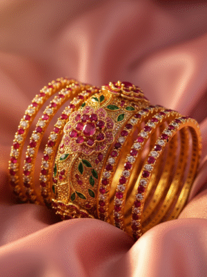 3 (13) Mariel Thorne – The Golden Whisper Bangles