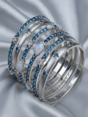 3 (16) Elarith Bloom – The Rose Veil Bangles