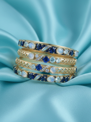 3 (27) Selvyn Mare – The Golden Veil Bangles
