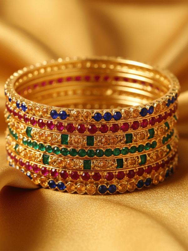 Raviel Crest – The Glimmer Crown Bangles