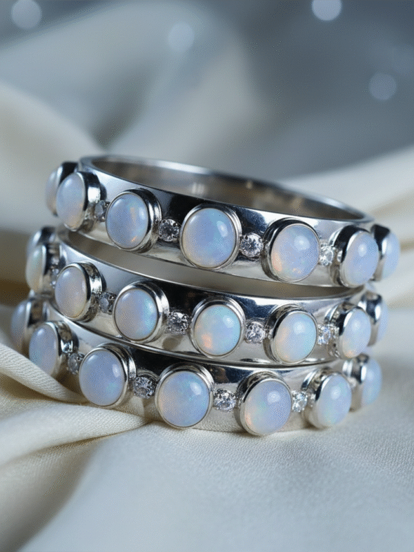 Ariselle Bloom – The Velvet Shine Bangles