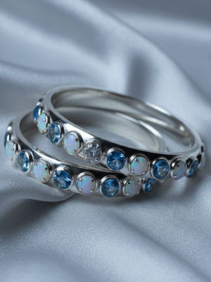 3 (34) Ismara Veil – The Crystal Whirl Bangles