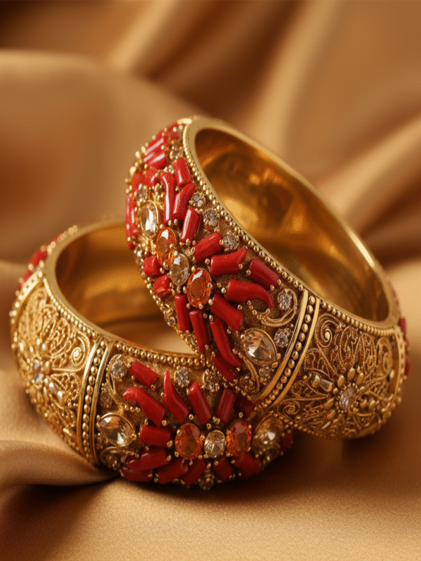 Veressa Lumi – The Twilight Bloom Bangles