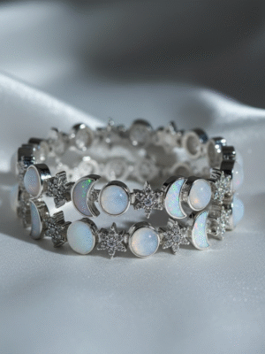 3 (45) Averin Solace – The Radiant Horizon Bangles