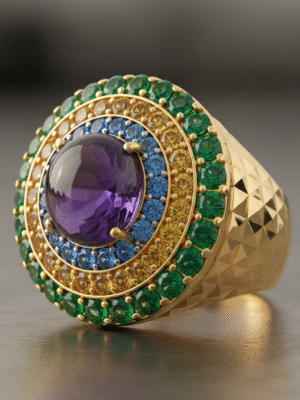 4 (20) Classic Silver Finish Daily Wear Ring