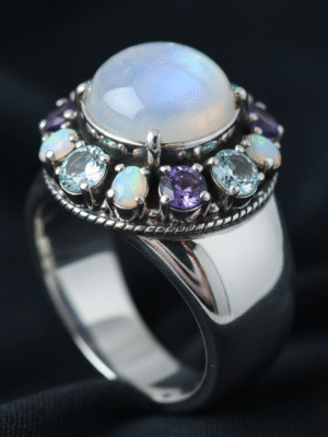 4 (33) Veloria Amelle – The Golden Bloom Ring